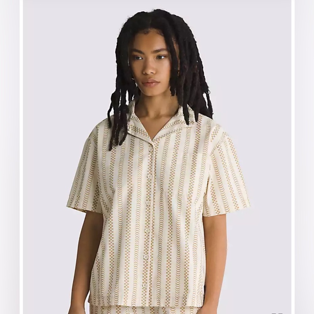 Vans X Spitfire Wheels Collection Cropped Shirt